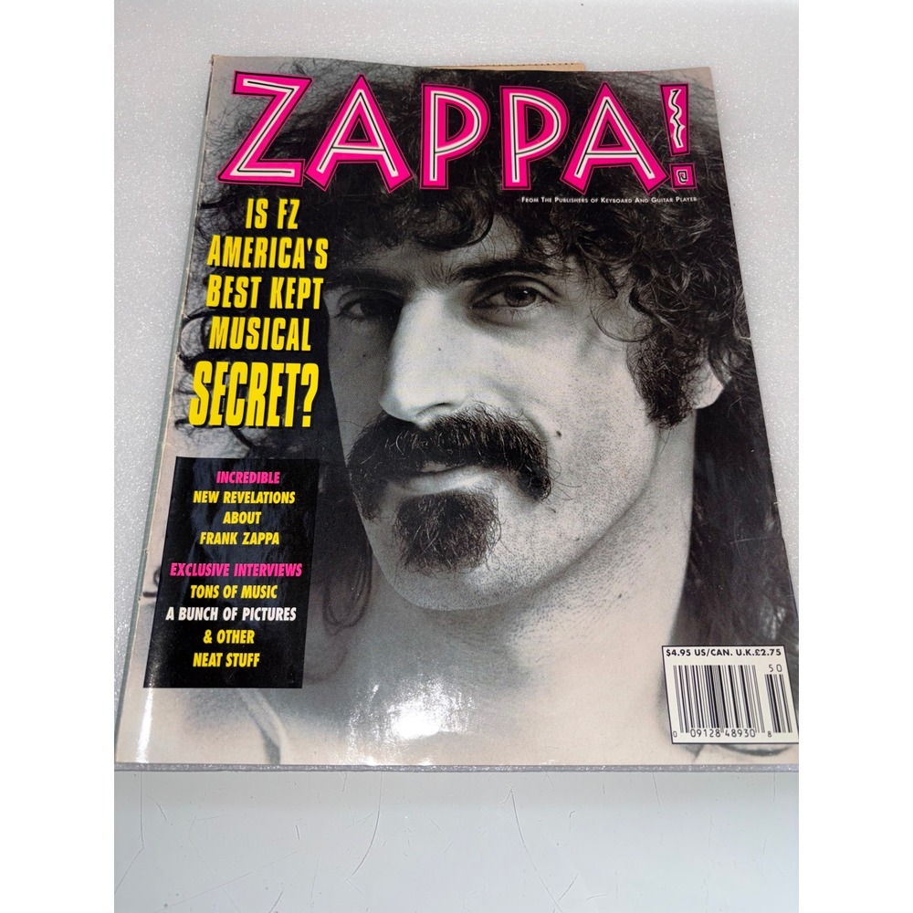 Vintage Zappa! Magazine (Keyboard & Guitar Player Publishers) – Frank Zappa
